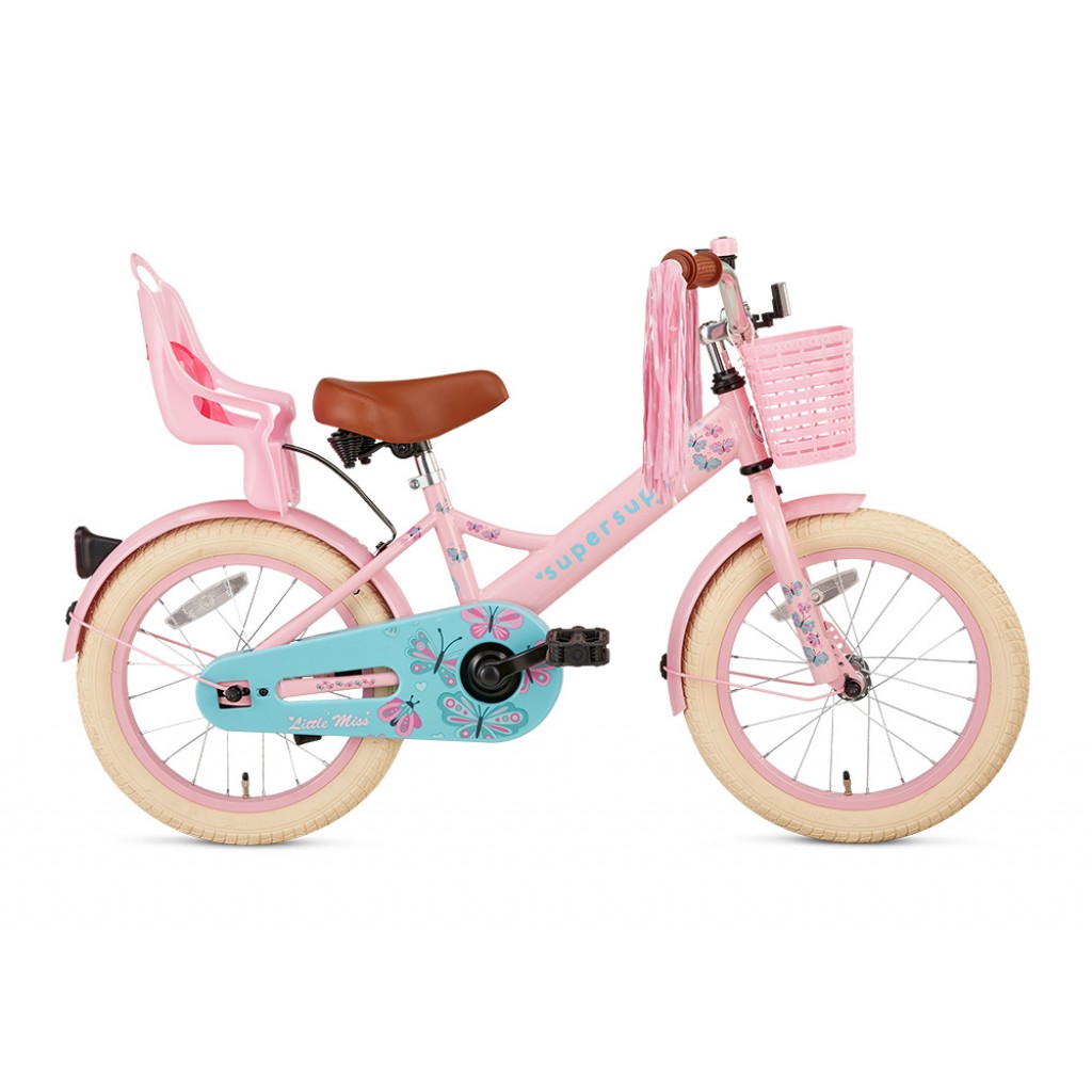 Vélo 16 pouces fille best sale pas cher